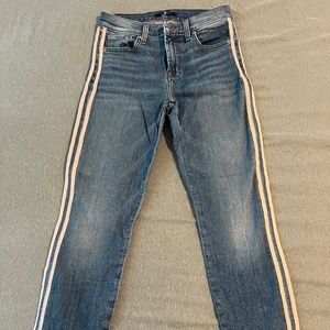 7 For All Mankind Skinny Ankle Jeans